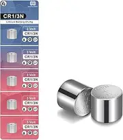 QOCNAM CR1/3N 1/3N DL1/3N 3V Lithium Battery High Capacity 170mAh 5pcs