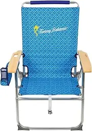 Tommy Bahama 7-Position Hi-Boy Beach Chair - Navy