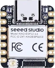 [seeed studio] XIAO ESP32S3-2.4GHz Wi-Fi, BLE 5.0, Dual-core, Battery Charge Supported, Power Efficiency and Rich Interface, Ideal for Smart Homes, IoT, Wearable Devices, Robotics