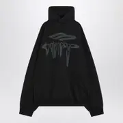 [Balenciaga] 3B Liquified Black Faded Sweatshirt M Black