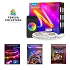 RGBIC Pro LED Strip Lights, 32.8ft Color Changing Smart LED Strips, Works wit...