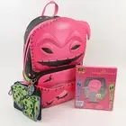 Loungefly Oogie Boogie Mini Backpack Dice Coin Bag & Pin Neon NYCC Exclusive LE