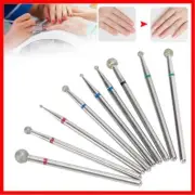 9Pcs Alloy Nail Drill Bits Kit Set Electric File Manicure Pedicure Nail Art Tool