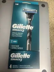Gillette Mach 3 Razor + Cartridges