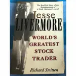 JESSE LIVERMORE WORLD'S GREATEST STOCK TRADER 原文書 英文書