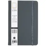 Modena A5 Recycled PU Ruled Notebook Grey