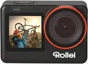 Rollei Actioncam One - The New 4K Action Cam with 60FPS, 5 Metres Waterproof, Without Housing, 30 Metres with Housing and Extensive Accessories