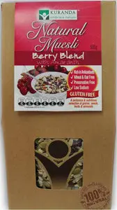 Kuranda, Natural Muesli, Berry Blend with Amaranth, 500 g