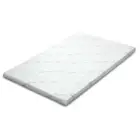 Bedding Cool Gel Memory Foam Mattress Topper w/Bamboo Cover 5cm - Queen