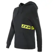 DAINESE PADDOCK LADY HOODIE DAINESE BLACK/FLUO-YELLOW S