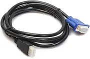 OSALADI 1.8m Gold Male to Adapter Cable to Conversion for Projectors Monitors and No Built Chip