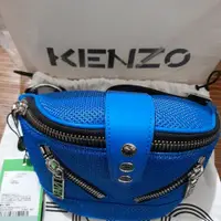 在飛比找PopChill優惠-[二手] KENZO 寶藍色 腰包 全新台灣公司貨