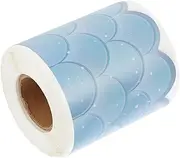 BCOATH Wavy Pattern Border Trim Classroom Bulletin Board Sticker Chalkboard Border Decor 1 Roll Paper