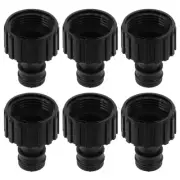 6 Pcs Water Pipe Joint Accessories Garden Hose Expandable Fitting Part