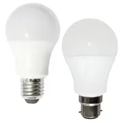 13w LED E27, B22 A60 Globe Warm White 3000k, Daylight 5000k