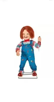 Home Depot 2024 Exclusive 3.5 ft. Animated Good Guy Chucky Doll Animatronic Prop