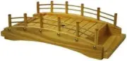 Japanese Sashimi/Sushi Bridge Plate w Serving Tray 18" Pine Wood NEW