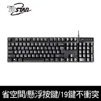 在飛比找森森購物網優惠-【TCSTAR】多媒體高衝程有線鍵盤 TCK465-黑色