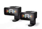 D'Addario Micro Guitar Tuner, Headstock Clip-On, Two-pack