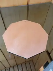 1/8” Thick Pure Copper Heat Diffuser 12” Octagon Stove Topper Defrost Plate