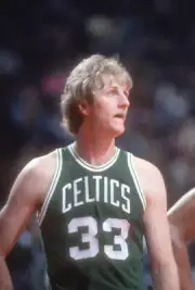Larry Bird of the Boston Celtics NBA 1980's Basketball Photo 9