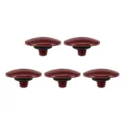 Camera Shutter Button 5pcs Shutter Release Button Convex, Dark Red
