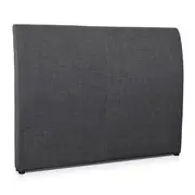 [James Lane] Junot Bed Head Charcoal