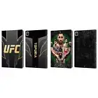 OFFICIAL UFC ILIA TOPURIA LEATHER BOOK WALLET CASE COVER FOR APPLE iPAD