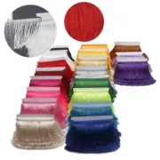 Chainette Tassel Fringe Dance Costume Curtain Lamp Lace Trim DIY 10 yards x 9cm