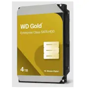 Western Digital Gold 4TB 3.5' Enterprise Class SATA 6 Gb/s HDD 7200 RPM Cache Size 256MB 5-Year Limited Warranty