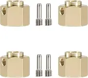 Modification Accessories Brass Widen Wheel Hub Hex Extended Adapter for 1/10 RC Crawler for TRX4 for TRX6(8mm)