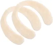 KOMBIUDA 2pcs Toilet Mat Cup Bracket Toilet Seat Small Bottle Outdoor Air Conditioning Fan Storage Rack Soap Cold Fan Air Conditioning Fan Polyester Beige