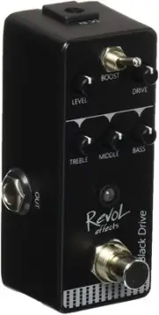 Revol effects Revol Effects Effector Amp Emulator/Overdrive Black Drive EFD-01