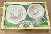 Vintage 1983 CABBAGE PATCH KIDS Doll Royal Worcester Plate Bowl Mug Dish Set Lot