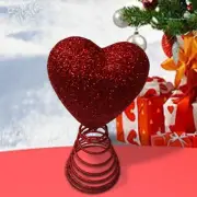 Valentine Day Heart Tree Topper Christmas Tree Decoration Ornament Romantic