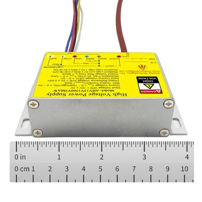 AHV12V1500V5MAW High Voltage DC-DC Power Supply 12VDC Input 1500V 5mA Output