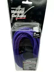 Monster Car Audio Interconnect Audio Cable - 5 Meter (16.4Ft)