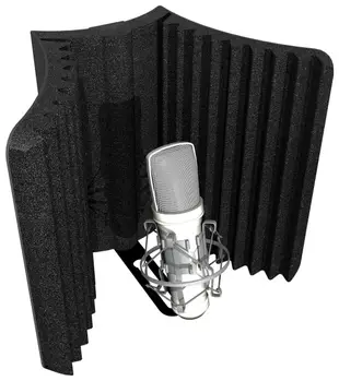 【六絃樂器】全新美國 Auralex MudGuard V2 麥克風遮罩 防串音 防反射 / 工作站錄音室