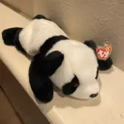 Ty Beanie Buddy-PEKING THE PANDA BEAR 14" PLUSH New MWMT's