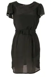 Frill Sleeved Dress--ORI-6175