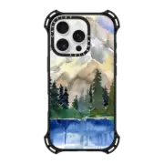 iPhone 16 Pro Bounce Case MagSafe Compatible Mountain landscape