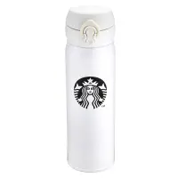 在飛比找蝦皮購物優惠-Starbucks 星巴克 黑女神白色隨身瓶 女神保溫瓶 不