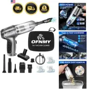 Handheld Car Vacuum Cleaner Portable Cordless 15000PA Strong Suction