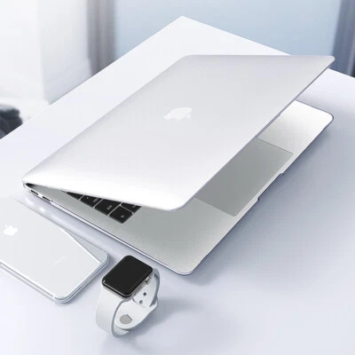 Shockproof Hard MacBook Air 13.6 inch Tough Case Fits A3113/A2681 M3 M2 Touch ID