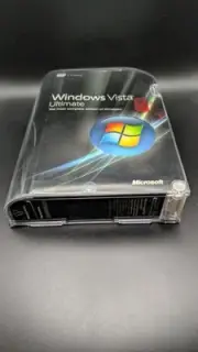Microsoft Windows Vista Ultimate Full w/SP1 32 Bit & 64 Bit DVD =NEW SEALED BOX=
