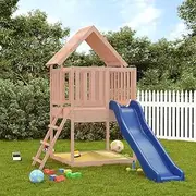 Outdoor Playset Solid Wood Douglas,Swing Sets & Playsets 56.02KG-3155934