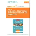 OCCUPATIONAL THERAPY FOR CHILDREN PAGEBURST ON VITALSOURCE ACCESS CODE
