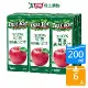 樹頂TreeTop100%蘋果汁200ml x6入