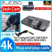 4K Wifi DVR Dash Cam Camera for Trumpchi GAC GS8 ES9 II 2021 2022 2023 2024 2025