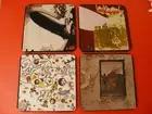 4 x Neoprene Drink Coasters 10cm x 10cm LED ZEPPELIN #1 YOUR DESIGN OR LOGO